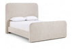 Meridian Furniture - Fira Beige Linen Textured Fabric Upholstered Queen Bed - B1221Beige-Q - GreatFurnitureDeal