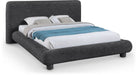 Meridian Furniture - Blair Black Fabric Upholstered King Bed - B1234Black-K - GreatFurnitureDeal