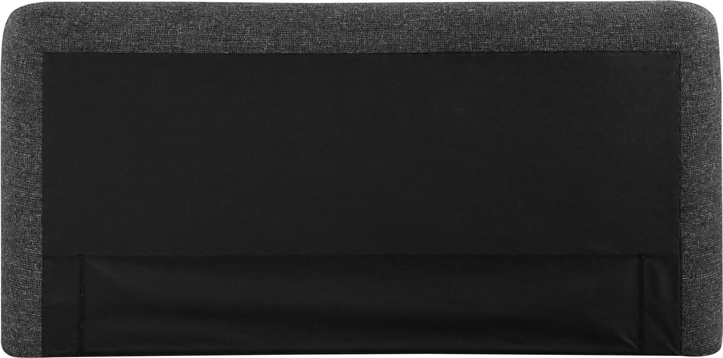 Meridian Furniture - Blair Black Fabric Upholstered King Bed - B1234Black-K - GreatFurnitureDeal