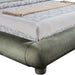Meridian Furniture - Blair Green Chenille Fabric Upholstered King Bed - B1235Green-K - GreatFurnitureDeal