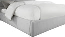 Meridian Furniture - Adam Grey Linen Textured Fabric Upholstered King Bed - B1255Grey-K90 - GreatFurnitureDeal