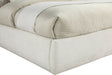 Meridian Furniture - Adam Cream Chenille Fabric Upholstered King Bed - B1257Cream-K90 - GreatFurnitureDeal