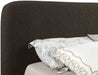 Meridian Furniture - Rigby Brown Boucle Fabric Upholstered King Bed - B1275Brown-K - GreatFurnitureDeal