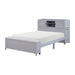 Homelegance - Sloane Full Bookcase Bed with Hidden Desk, Stool and Storage Bench in Gray - B2024GYBCF-1 - GreatFurnitureDeal
