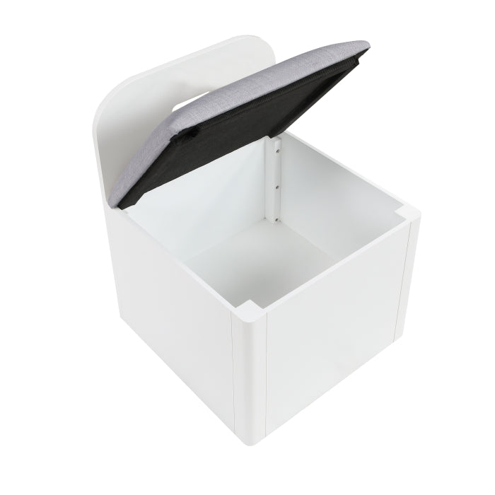 Homelegance - Sloane Twin Bookcase Bed with Hidden Desk, Stool and Storage Bench in White - B2024WHBC-1 - GreatFurnitureDeal