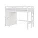 Homelegance - Sloane Twin/Full Loft Bunk Bed with Chest and Hidden Desk in White - B2024WHLTF-1 - GreatFurnitureDeal