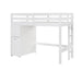 Homelegance - Sloane Twin/Full Loft Bunk Bed with Chest and Hidden Desk in White - B2024WHLTF-1 - GreatFurnitureDeal