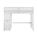 Homelegance - Sloane Twin/Full Loft Bunk Bed with Chest and Hidden Desk in White - B2024WHLTF-1 - GreatFurnitureDeal