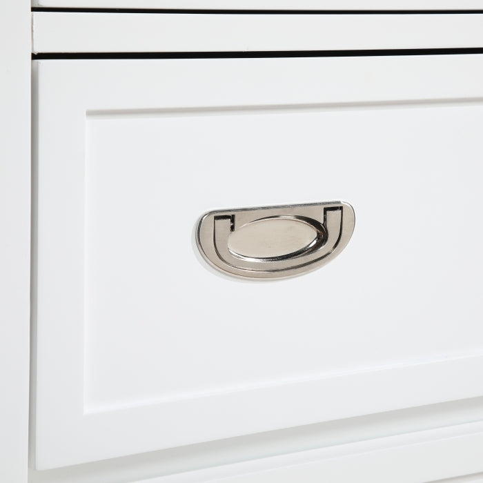 Homelegance - Sloane Full Bookcase Bed with Hidden Desk, Stool and Storage Bench in White - B2024WHBCF-1