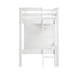 Homelegance - Sloane Twin/Full Loft Bunk Bed with Chest and Hidden Desk in White - B2024WHLTF-1 - GreatFurnitureDeal
