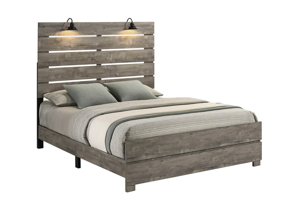 Mariano Furniture - 6 Piece Queen Bedroom Set with Headboard