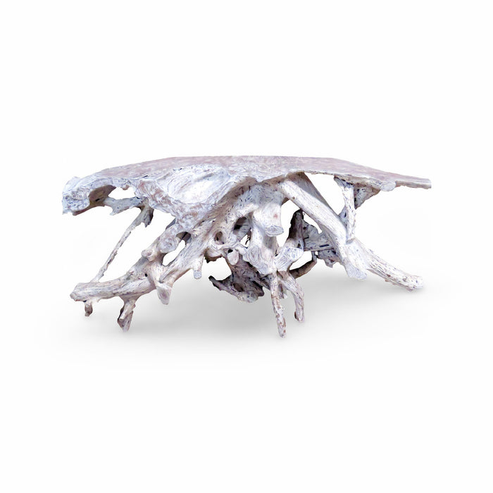 GJ Styles - Teak Root Console Washed Finish Small - BABS3016 - GreatFurnitureDeal