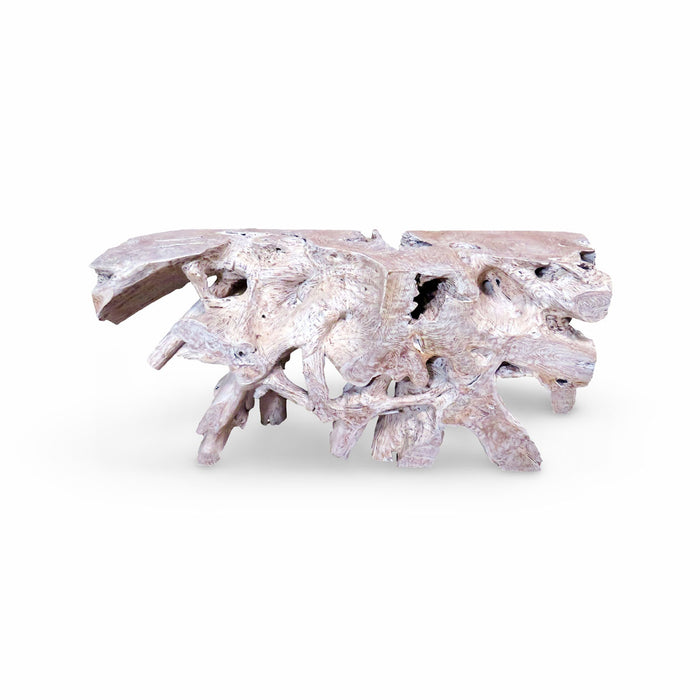 GJ Styles - Teak Root Console Washed Finish Small - BABS3020 - GreatFurnitureDeal