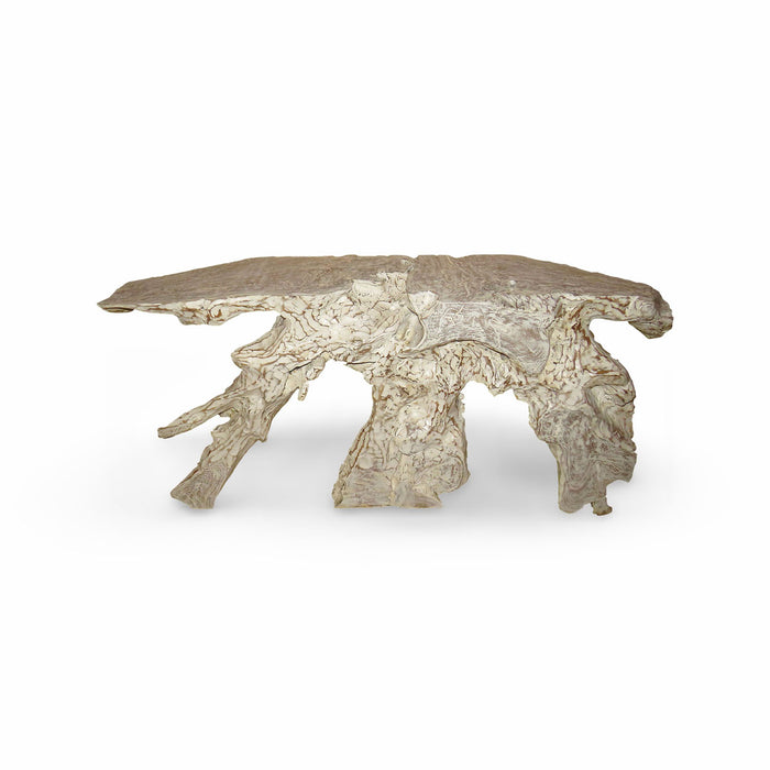 GJ Styles - Teak Root Console Washed Finish Small - BABS3033 - GreatFurnitureDeal