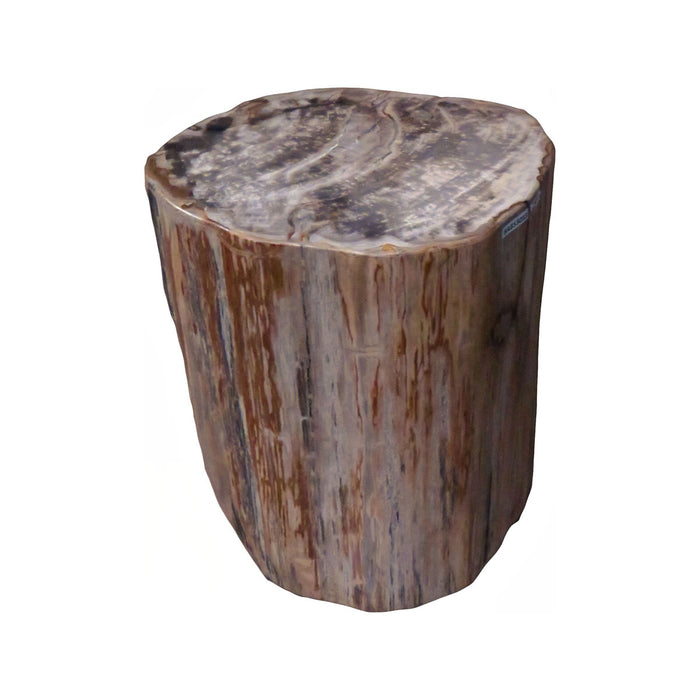 GJ Styles - Petrified Wood Stool - BABS3053