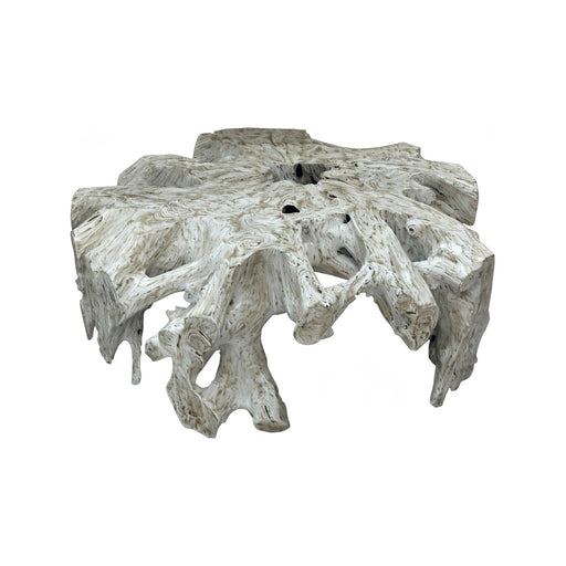 GJ Styles - Teak Root Coffee Table in Washed Finish - BABS4274 - GreatFurnitureDeal