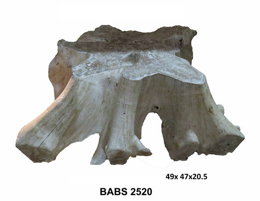 GJ Styles - Teak Root Coffee Table In Washed - BABS2520 - GreatFurnitureDeal