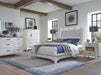 Parker House - Americana Modern King Platform Bed in Cotton - AME#1166-3-COT - GreatFurnitureDeal