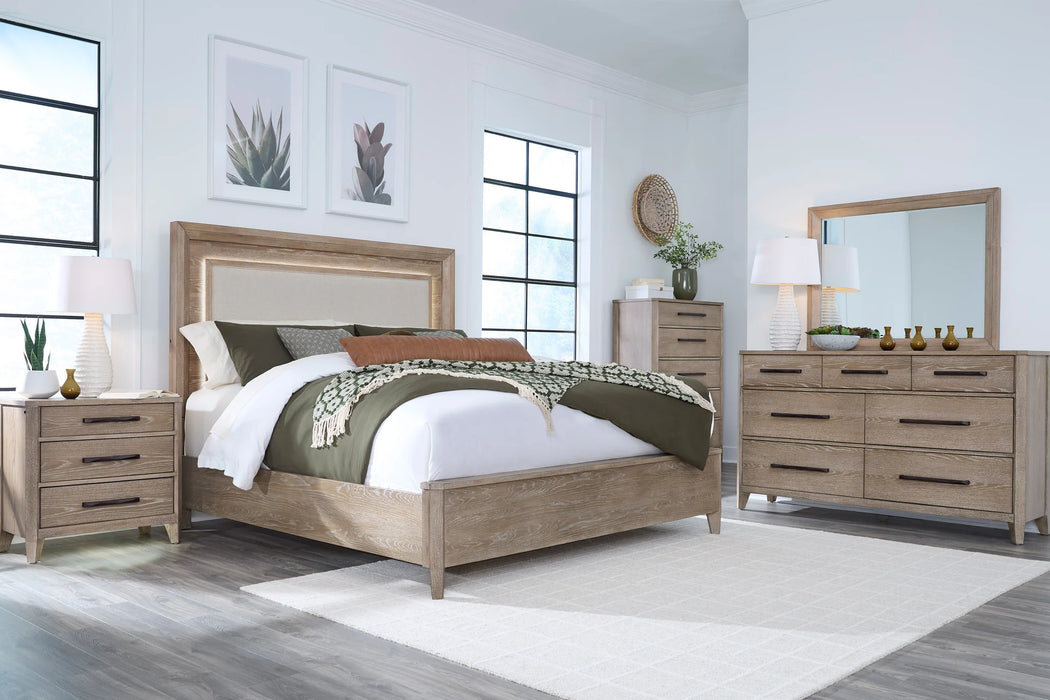 Parker House - Breckenridge King Panel Bed in Medium Brown - BBRE-KIT-K-PNL - GreatFurnitureDeal