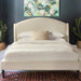 Parker House - Crescent Queen Bed in Milano Snow - BCRE#8000-2-MSN - GreatFurnitureDeal