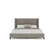 Nativa Interiors - Megan Horizontal Channel Queen Bed Grey - BED-MEGAN-HC-QN-PF-GREY - GreatFurnitureDeal