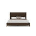 Nativa Interiors - Megan Classic Plain King Bed Brown - BED-MEGAN-PL-KN-PF-BROWN - GreatFurnitureDeal