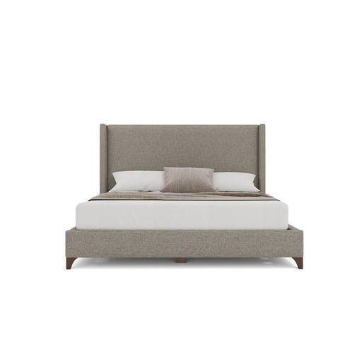 Nativa Interiors - Megan Classic Plain Queen Bed Grey - BED-MEGAN-PL-QN-PF-GREY - GreatFurnitureDeal