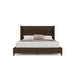 Nativa Interiors - Megan Square King Bed Brown - BED-MEGAN-SQ-KN-PF-BROWN - GreatFurnitureDeal