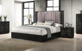 J&M Furniture - Rosette Eastern King Platform Bed - 17521-EK - GreatFurnitureDeal