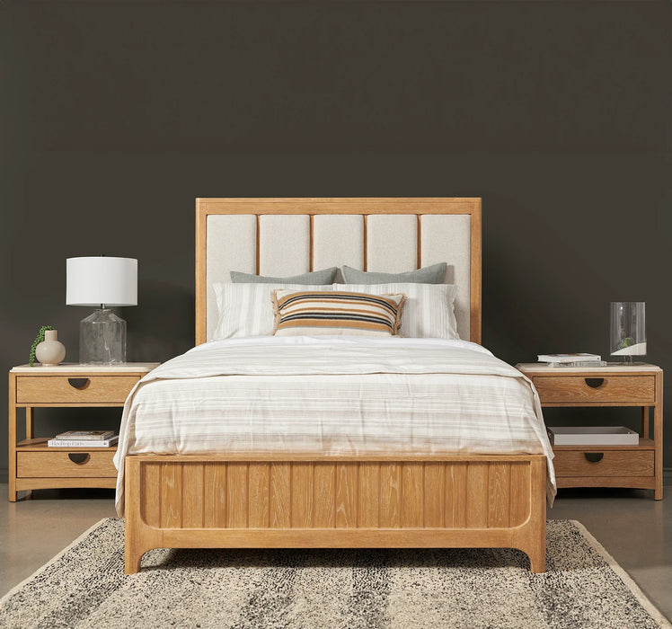 Parker House -  Escape Queen Panel Bed in Glazed Natural Oak - BESC#1250-3 - GreatFurnitureDeal