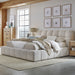 Parker House - Escape Queen Bed in Channel Tufted Fluffy River Rock Light Brown -BESC#8000-3-FYRR - GreatFurnitureDeal