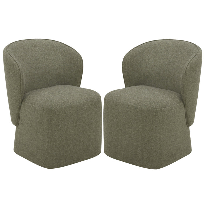 Parker Living - Bongo Dining Chair in Sage (Set of 2) - DBGO#DRC-QMSG - GreatFurnitureDeal