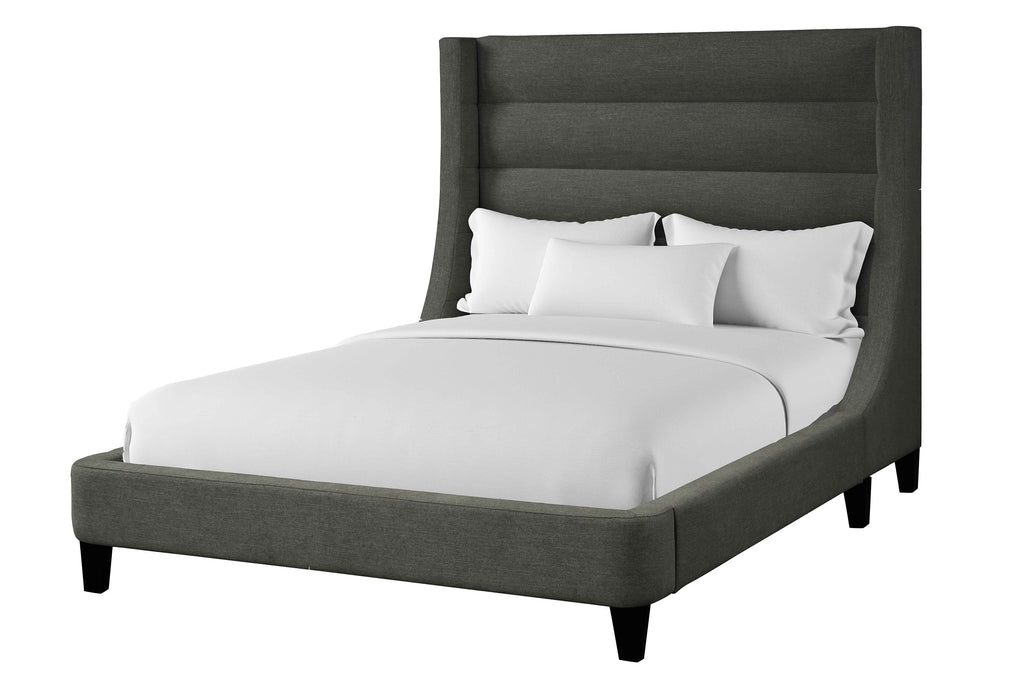 Parker Living - Jacob Queen Bed in Luxe Dark Grey - BJCB#8000-2-LDG - GreatFurnitureDeal