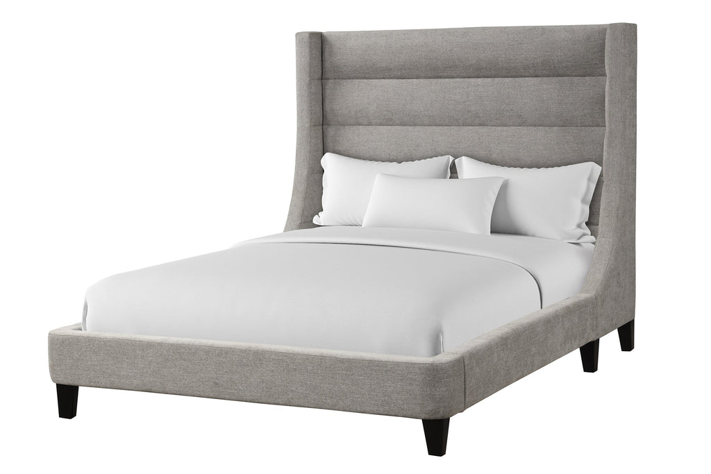 Parker Living - Jacob Queen Bed in Luxe Light Grey - BJCB#8000-2-LLG