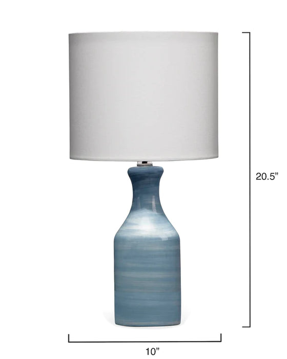 Jamie Young Company - Bungalow Table Lamp Blue - BL716-TL3BL