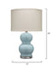 Jamie Young Company - Bubble Table Lamp Light Blue - BLBUBSB255MD - GreatFurnitureDeal