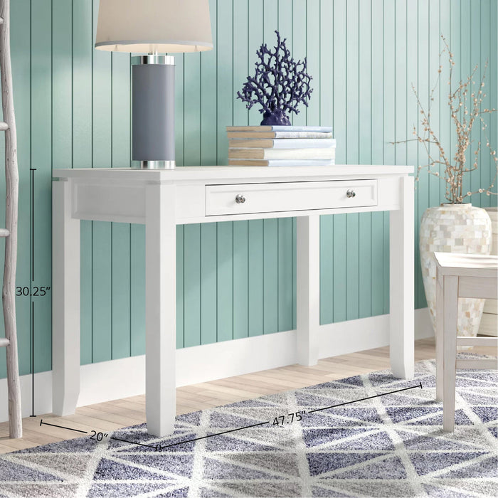 Parker House - Boca 48 in. Writing Desk in Cottage White - BOC#347D - GreatFurnitureDeal