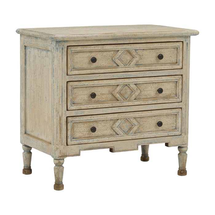 GJ Styles - Chest In Distressed Light Blue - BT11 - GreatFurnitureDeal