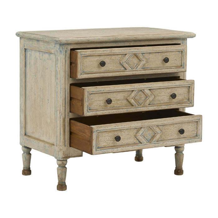 GJ Styles - Chest In Distressed Light Blue - BT11 - GreatFurnitureDeal