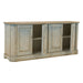 GJ Styles - Sideboard W/ 4 Doors In Distressed Blue - BT24 - GreatFurnitureDeal