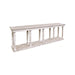 GJ Styles - Console With Shelf In Antique White - BT47 - GreatFurnitureDeal