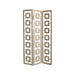 GJ Styles - Folding Screen in Distressed White - BT49 - GreatFurnitureDeal