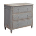 GJ Styles - Three Drawer Chest In Distressed Blue - BT54 - GreatFurnitureDeal