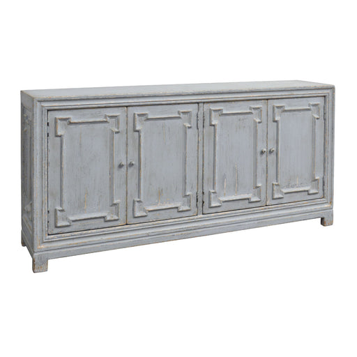 GJ Styles - Four Door Server In Distressed Blue - BT57 - GreatFurnitureDeal