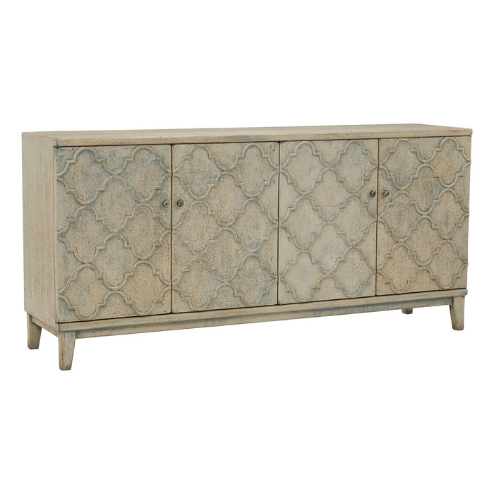 GJ Styles - Vintage Sideboard In Distressed Blue - BT66 - GreatFurnitureDeal