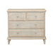 GJ Styles - Two Over Two Chest In Distressed Blue - BT67 - GreatFurnitureDeal