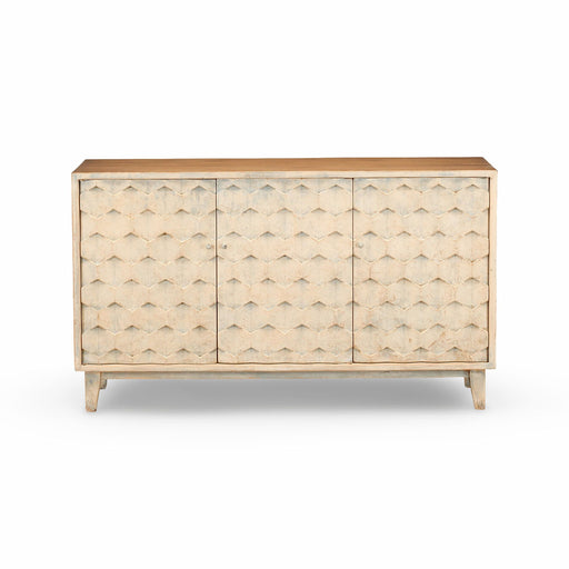 GJ Styles - Mod Server In Distressed Blue - BT68 - GreatFurnitureDeal