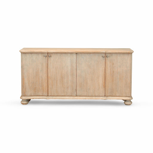 GJ Styles - Sideboard W Ball Feet Distressed Blue - BT69 - GreatFurnitureDeal