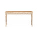 GJ Styles - Small Console Distressed Antique White - BT74 - GreatFurnitureDeal