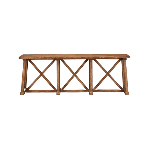 GJ Styles - Narrow Console Table W/Distressed Cream - BT75 - GreatFurnitureDeal